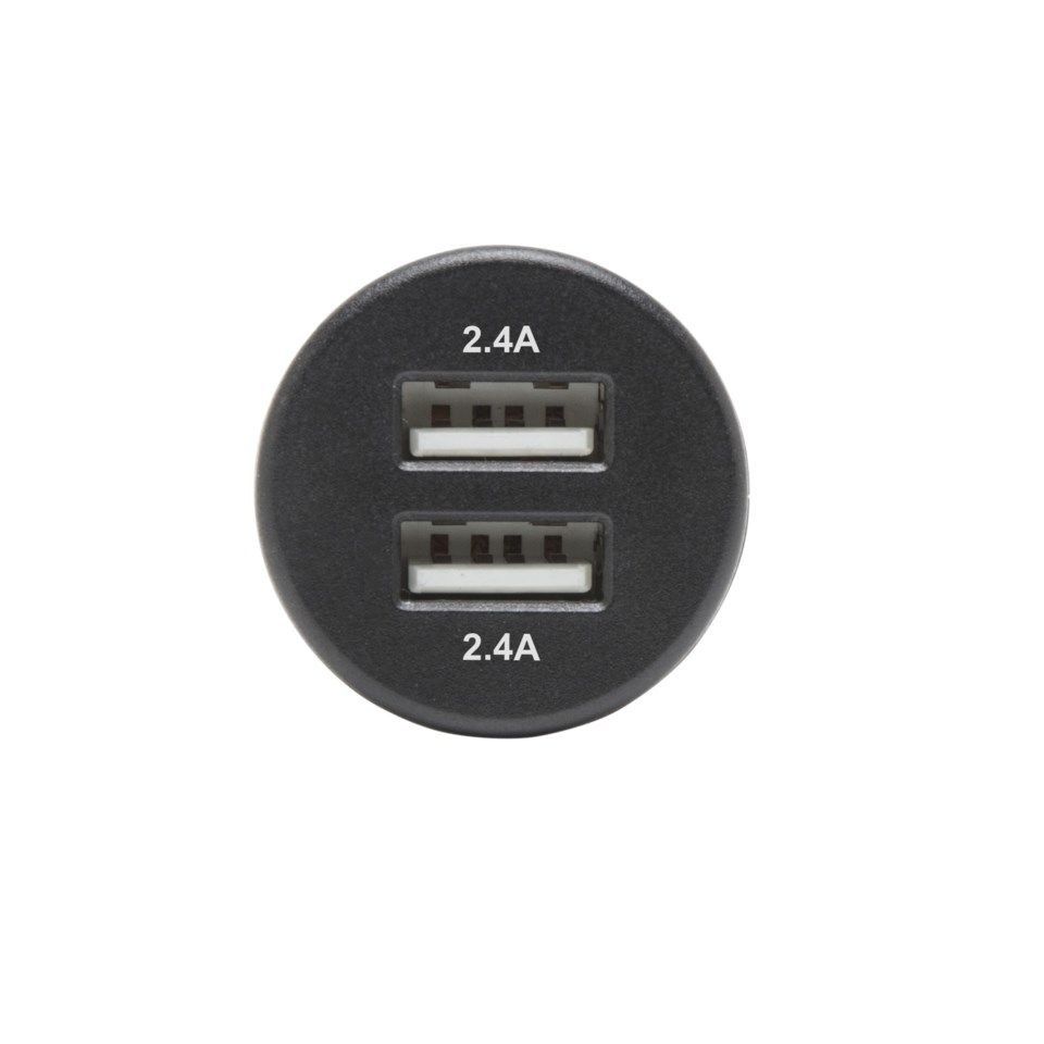 Linocell USB-billader med to USB-porter 4,8 A