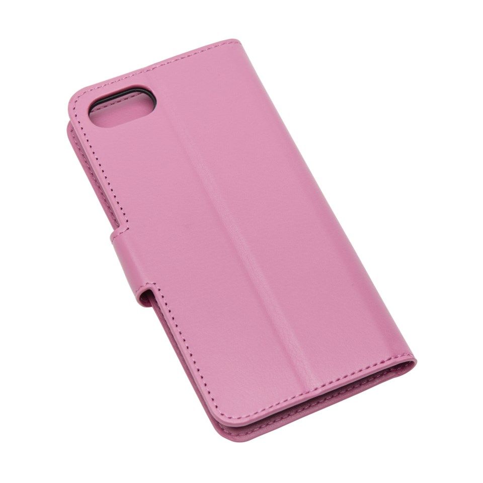 Linocell Tunn mobilplånbok för iPhone 7, 8 och SE Rosa