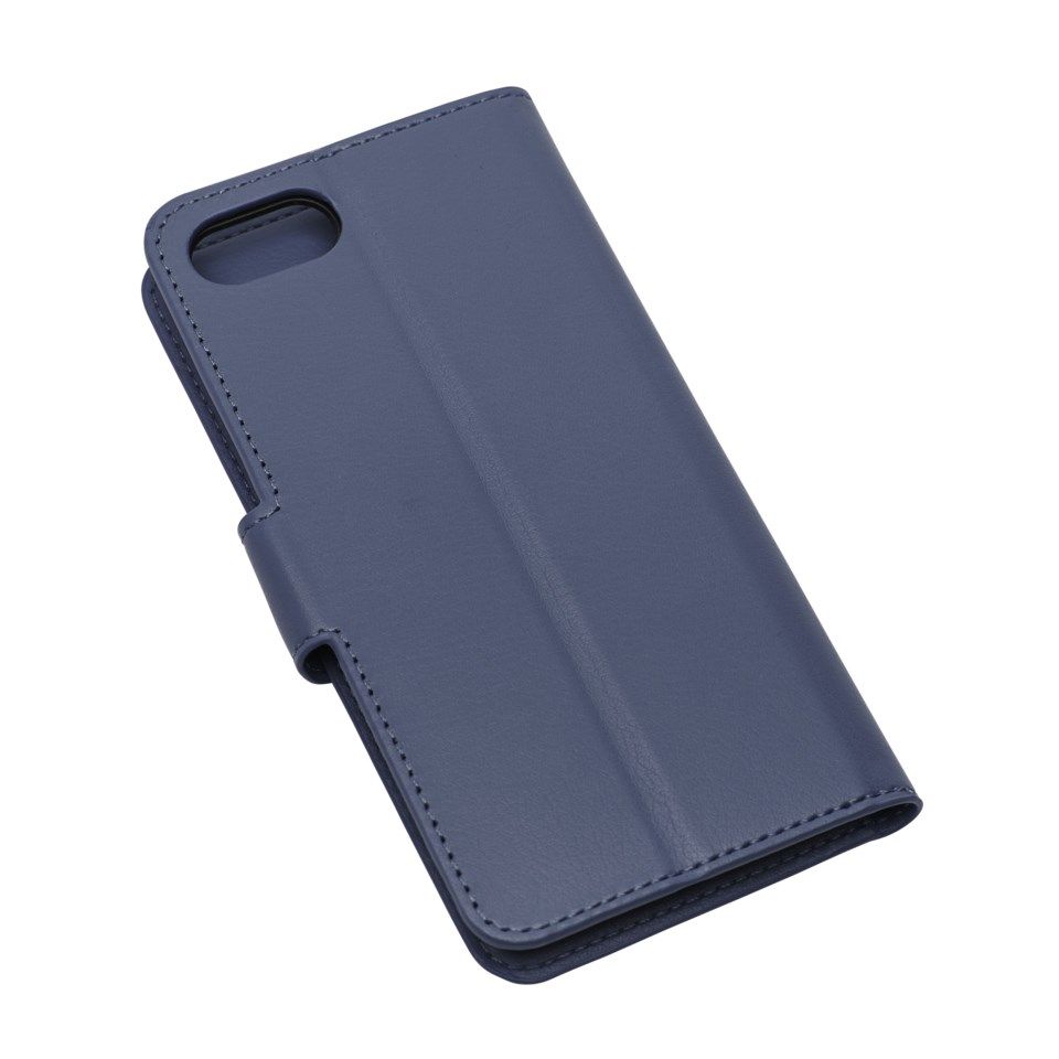 Linocell Tunn mobilplånbok för iPhone 7, 8 och SE Blå