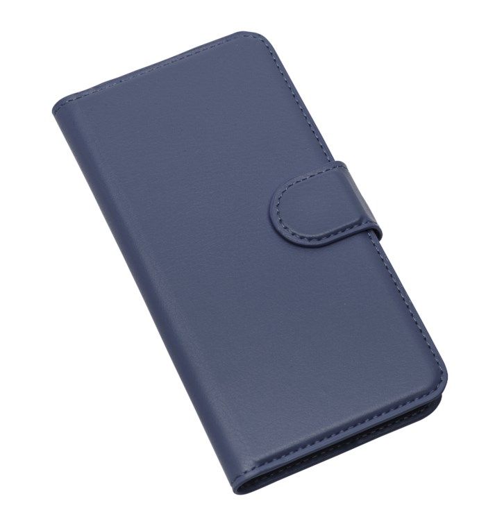 Linocell Tunn mobilplånbok för iPhone 7 8 och SE Blå