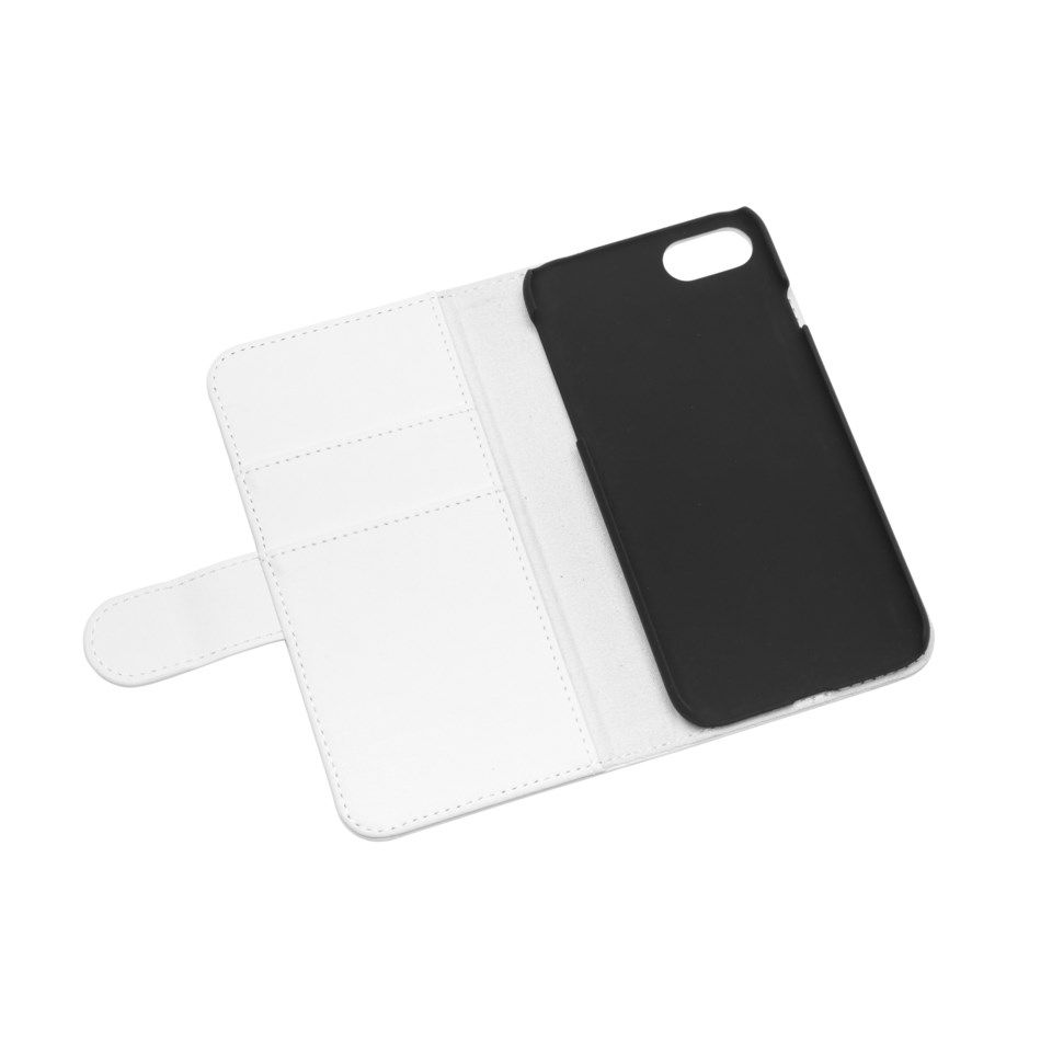 Linocell Mobilplånbok för iPhone 7, 8 och SE Vit