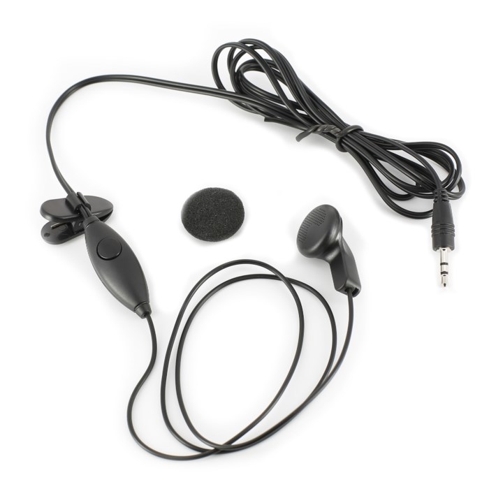 PTT Monoheadset med 25 mm-kontakt