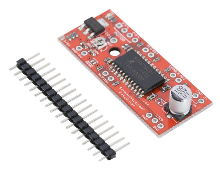 Luxorparts EasyDriver V44 A3967 Trinnmotordriver