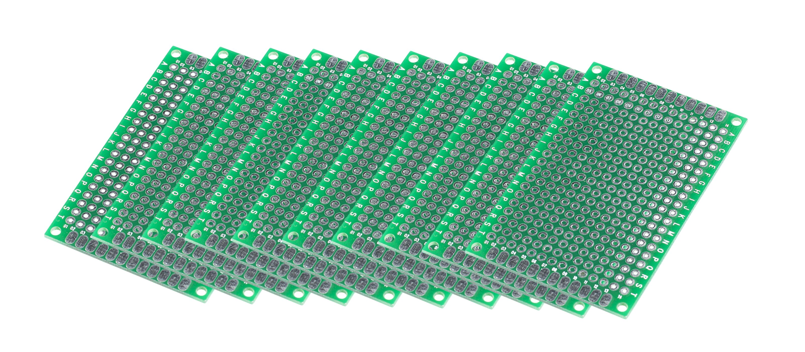 Luxorparts Eksperimentkort 40x60 mm 10-pk.