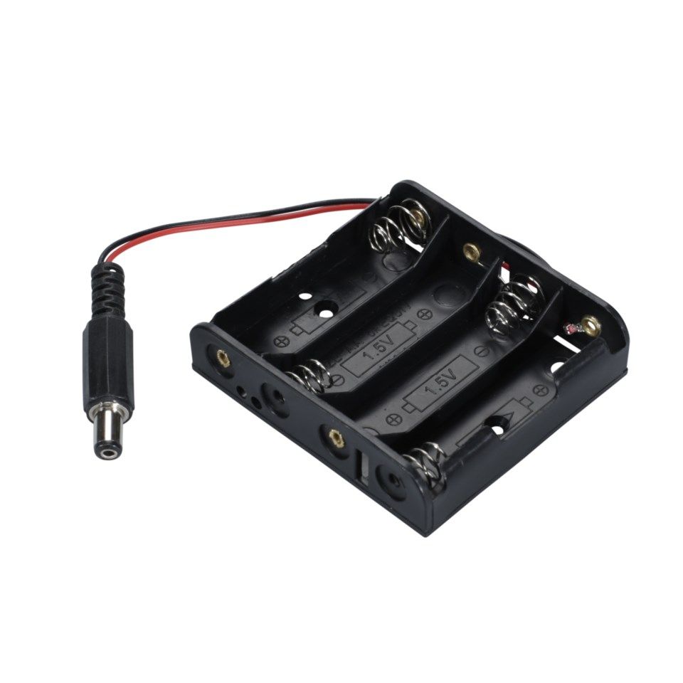 Luxorparts Batteriholder 4x AA for Arduino