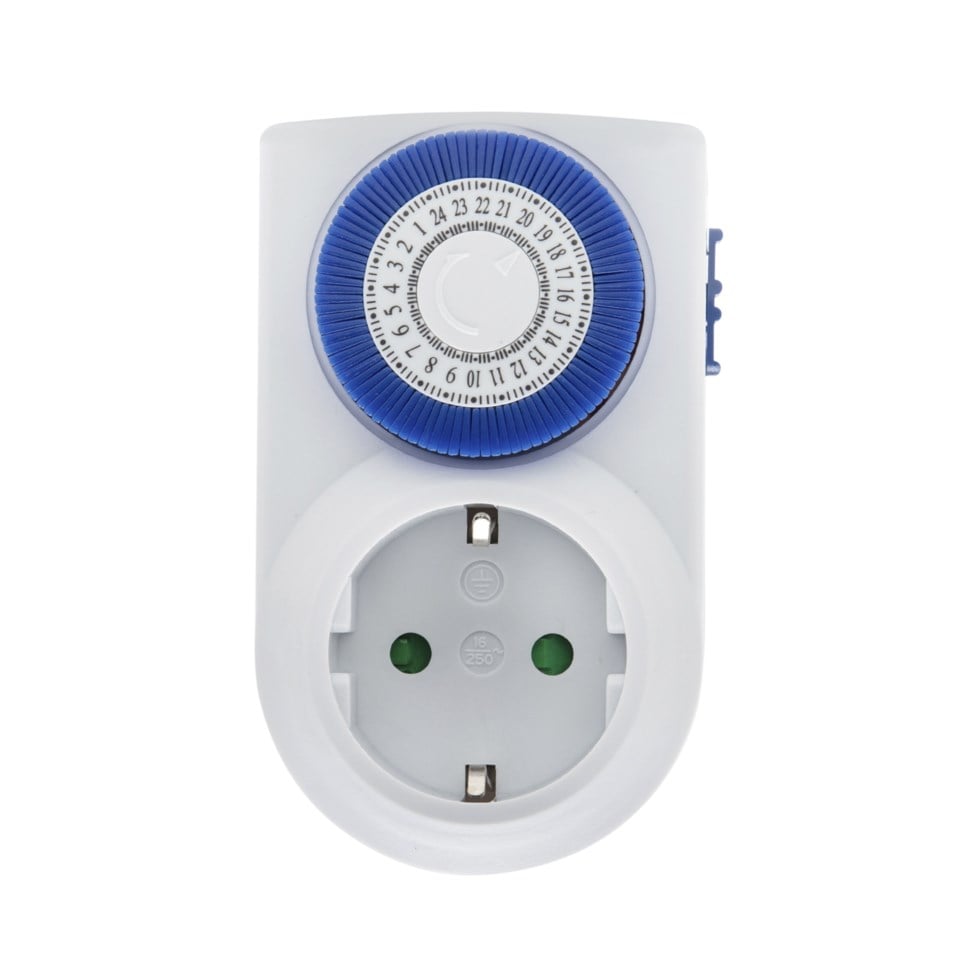 Luxorparts Tidsbryter 24 t jordet 2-pk.