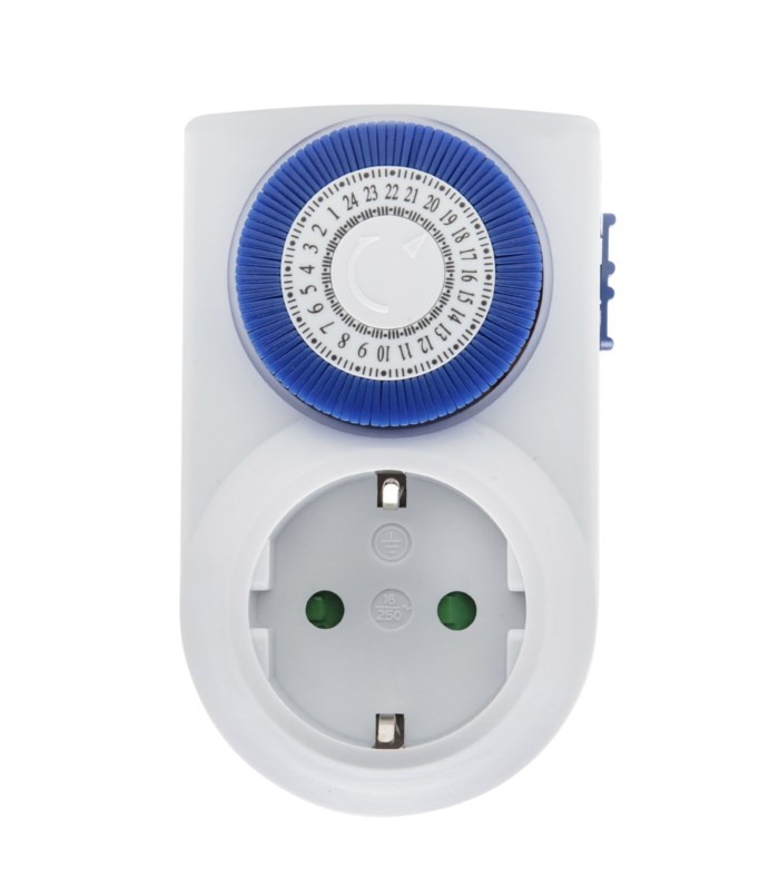 Luxorparts Tidsbryter 24 t jordet 2-pk.