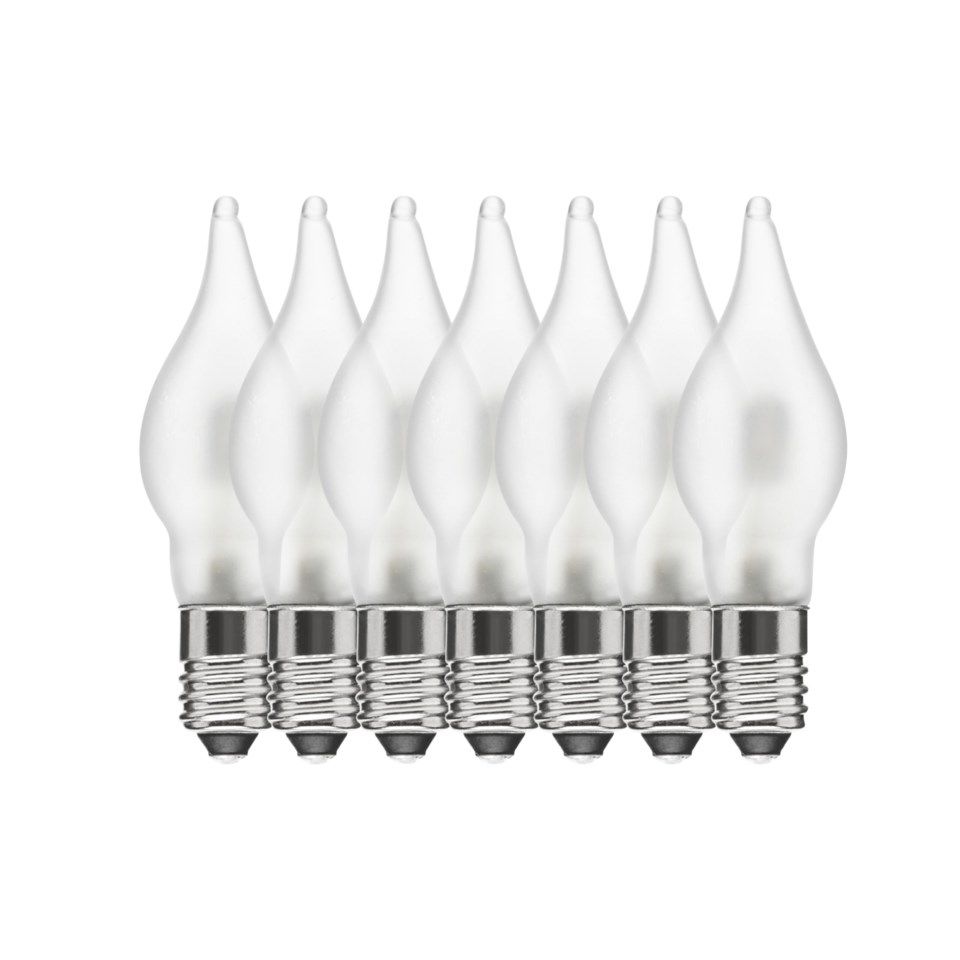Ledsavers Reservlampa LED E10 10-55 V 7-pack