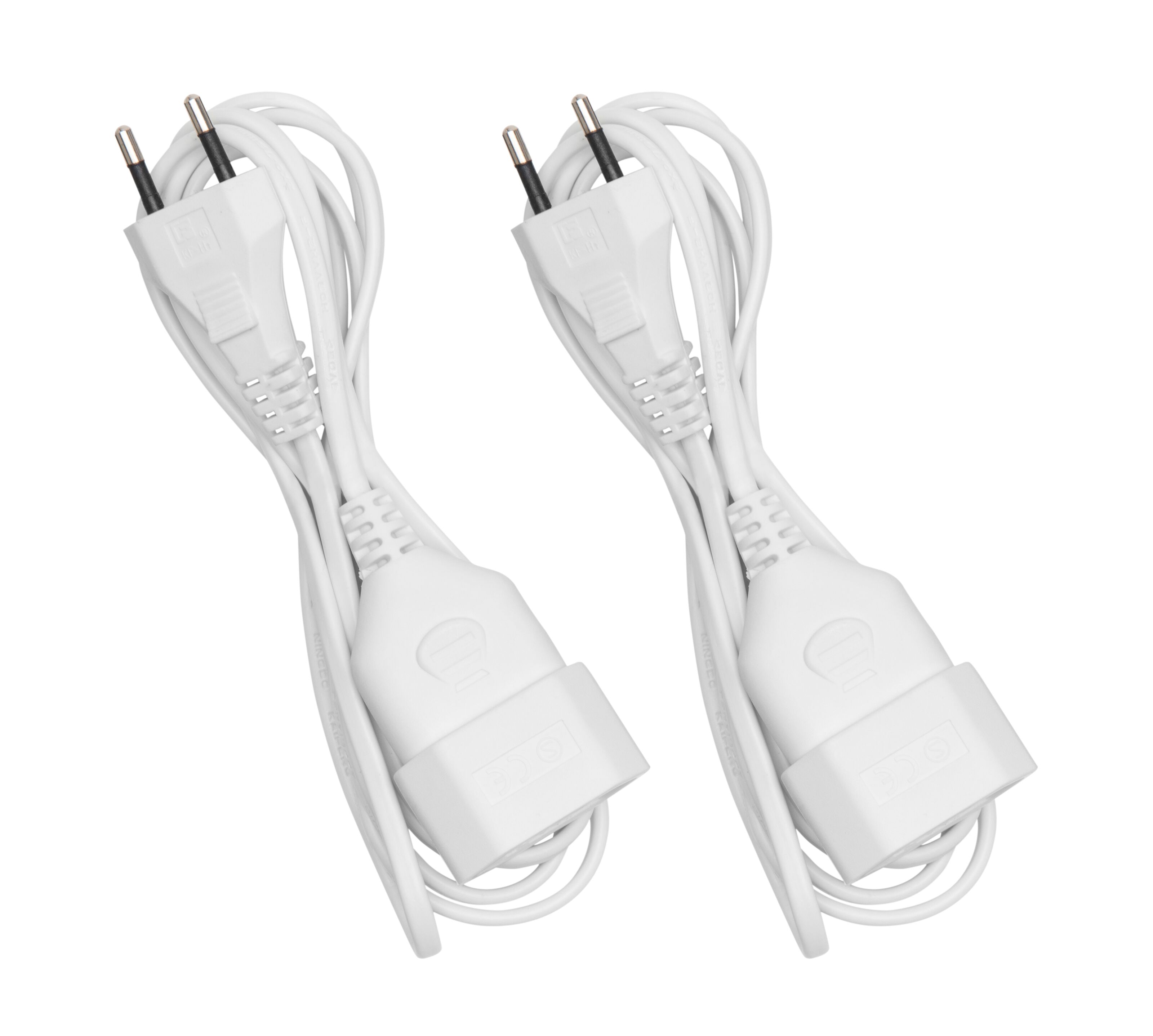Luxorparts Ujordet skjøteledning 2,5 m (EU) 2-pk.