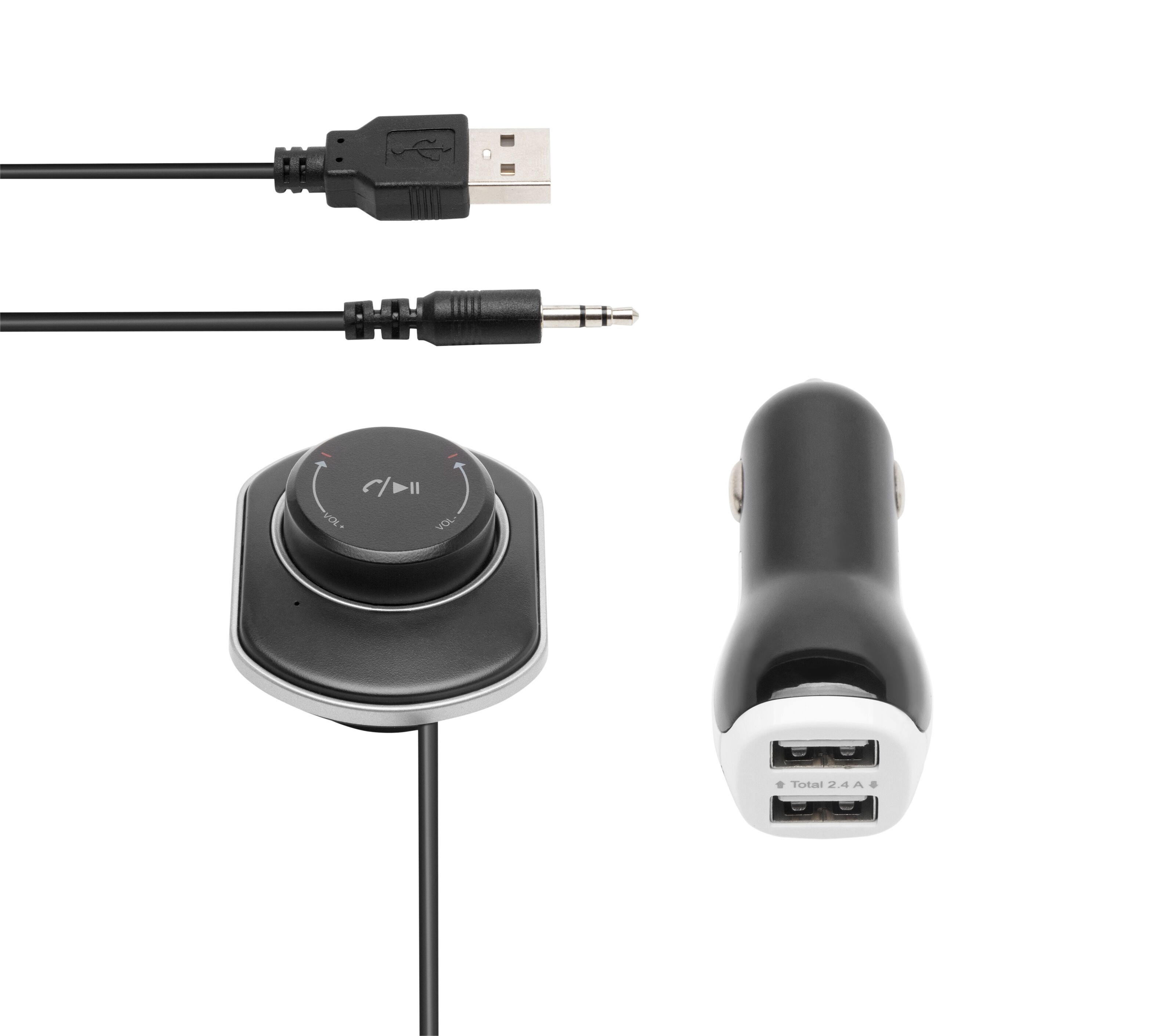 Linocell FMsändare med Bluetooth och 3,5 mmkontakt FMsändare