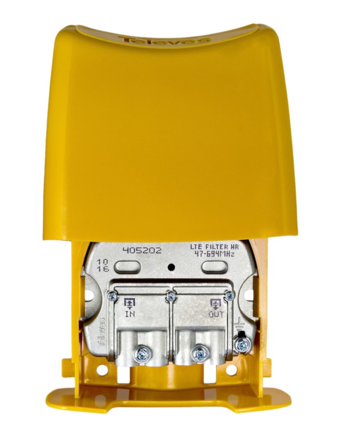 Televes 4G/LTE-mastfilter med Easy-F