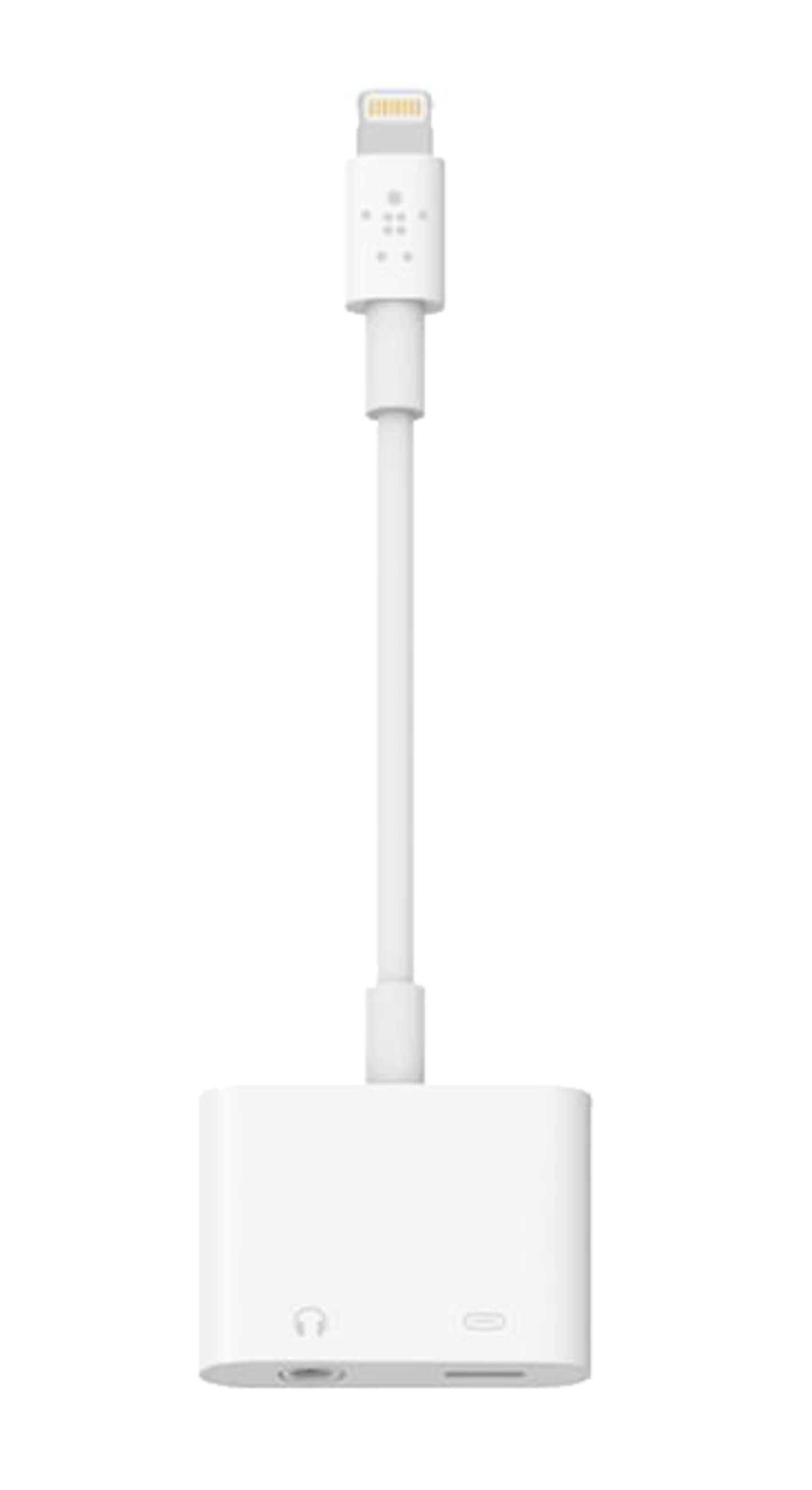 Belkin Lightning Audio + Charge Rockstar Lightning och 3,5 mmadapter