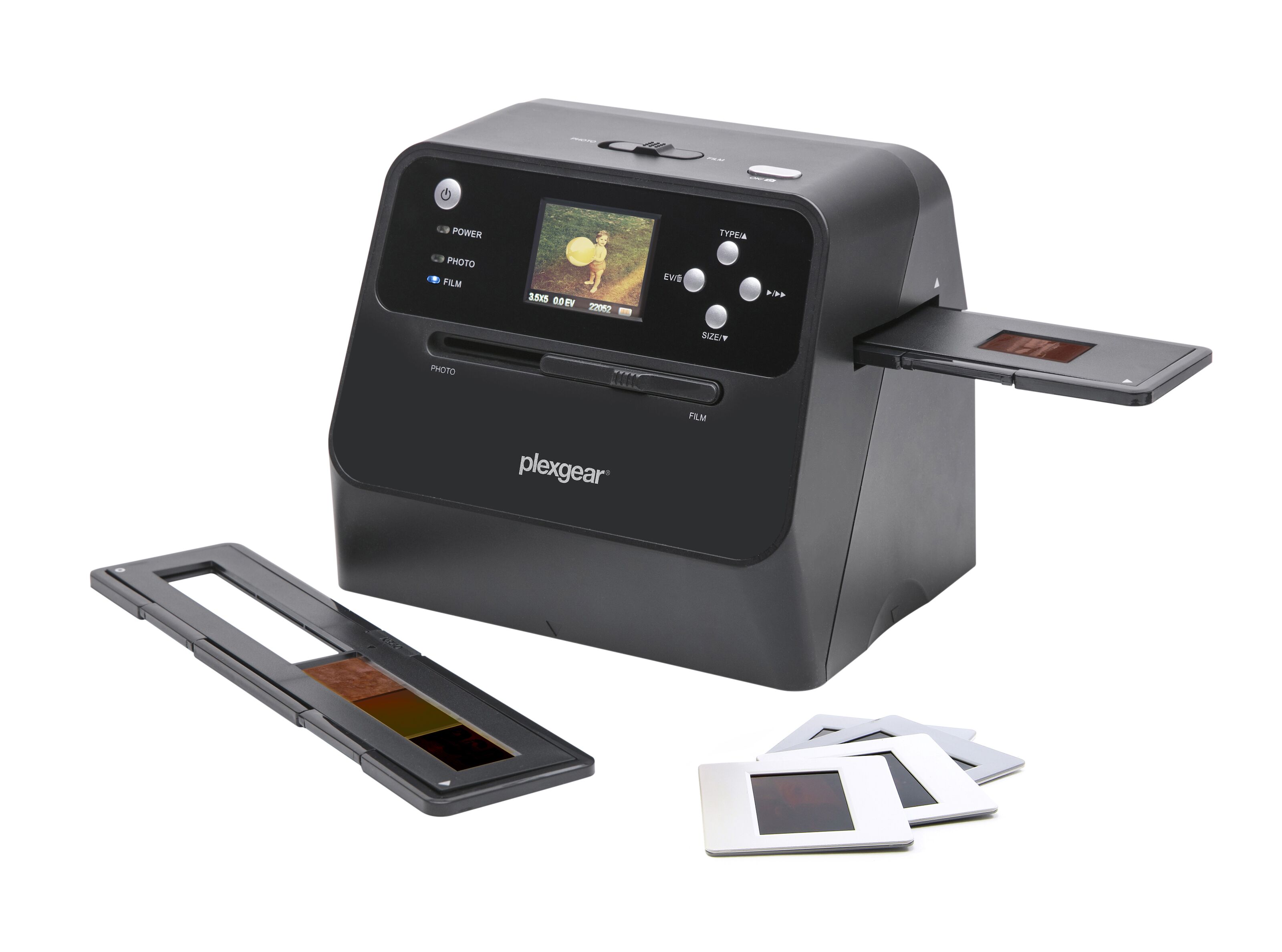 Plexgear Combo Album Scanner Negativ och fotoskanner Fotoskannrar