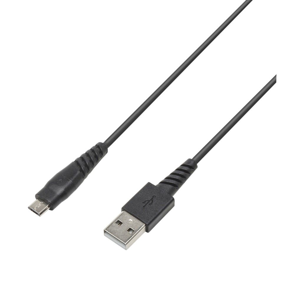 Linocell Micro-USB-kabel med böjskydd 1 m