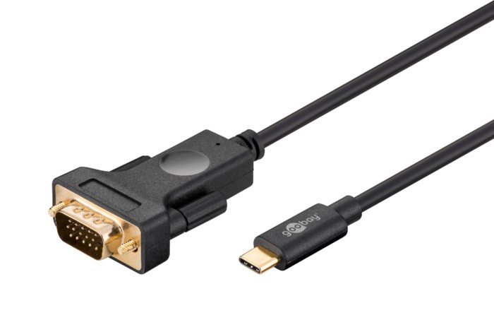 USB-C-kabel till VGA