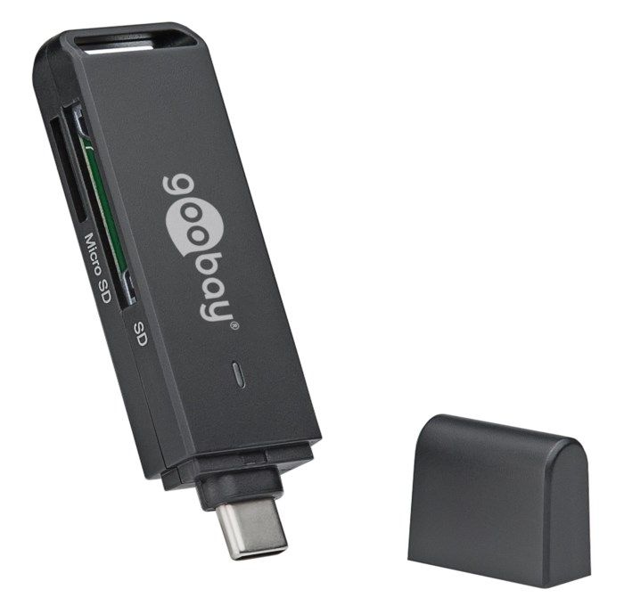 Minneskortläsare SD USB-C 3.0