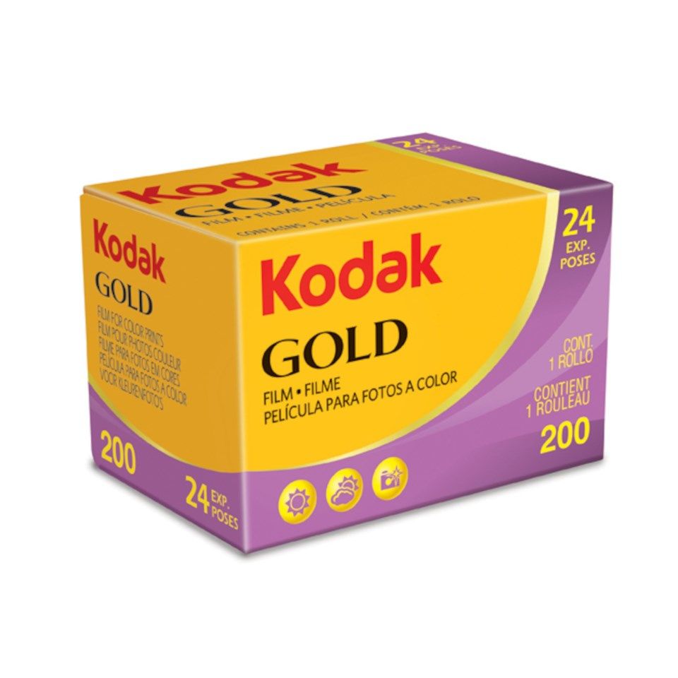 Kodak Gold 135-film 24 bilder färg ISO 200