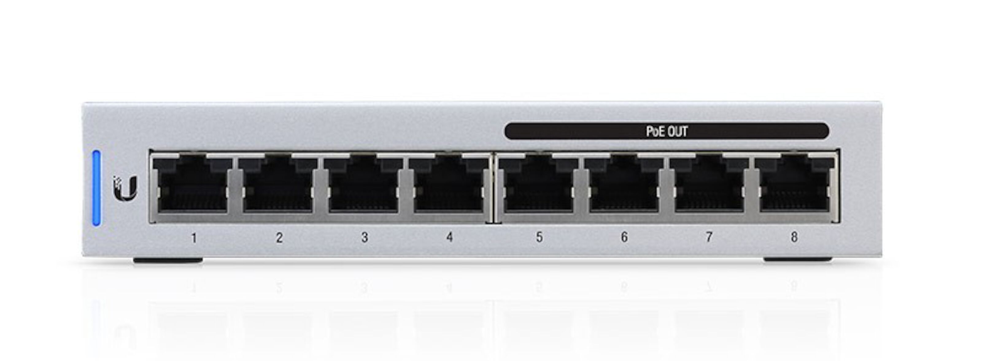 Ubiquiti Unifi US-8-60W POE-gigabitswitch 8 porter
