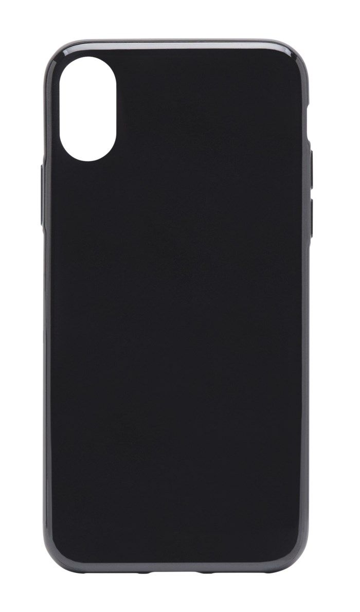Linocell Second skin Mobilskal för iPhone X och Xs Svart