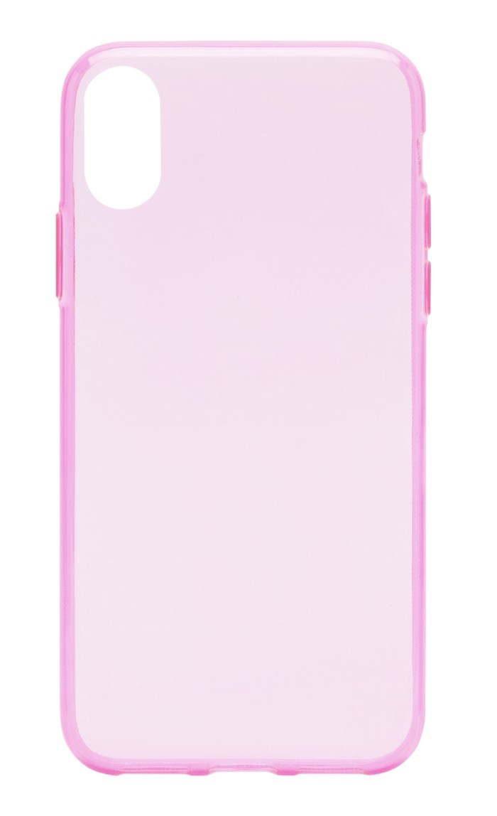 Linocell Second skin Mobilskal för iPhone X och Xs Rosa