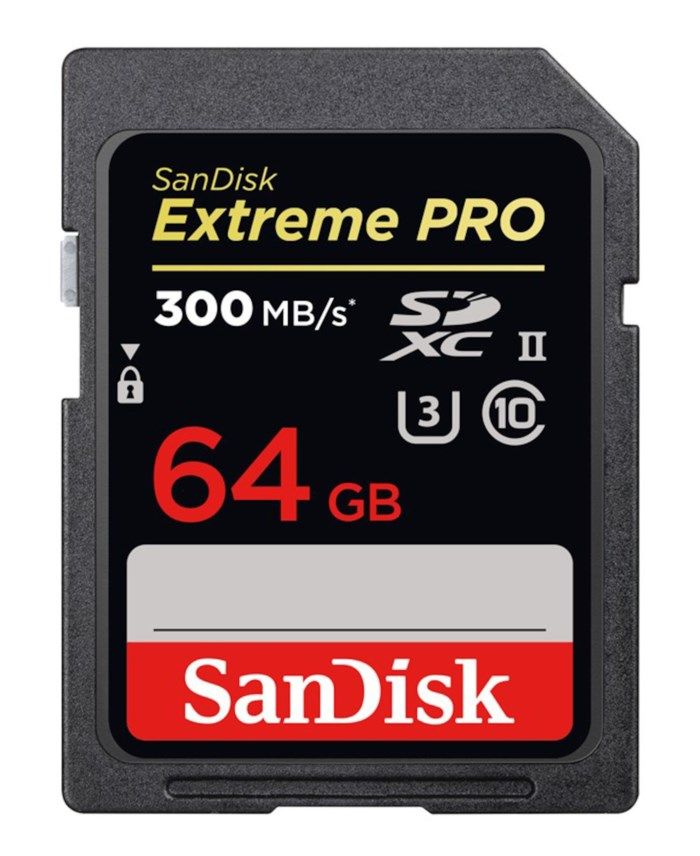 Sandisk Extreme Pro SD-kort 64 GB