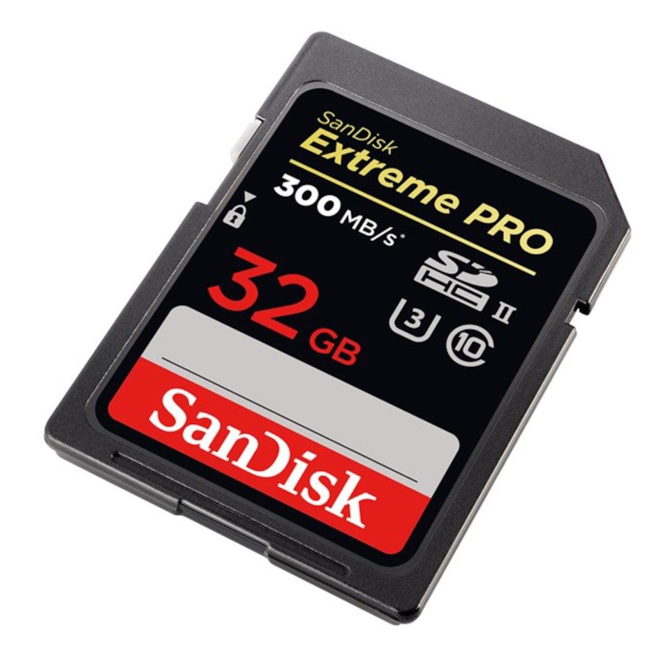 Sandisk Extreme Pro SD-kort 32 GB