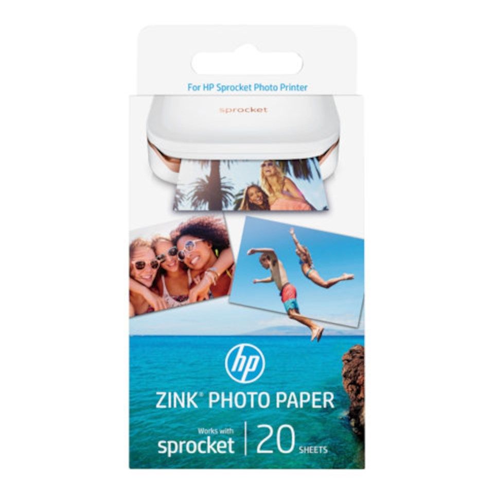 HP Fotopapper till Sprocket 20-pack
