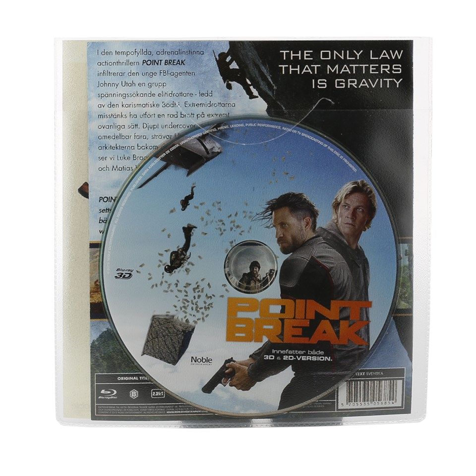 DVD-lomme enkel - 25-pk.