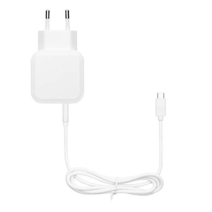 Linocell USB-C-laddare med USB-C-kabel 3 A Vit