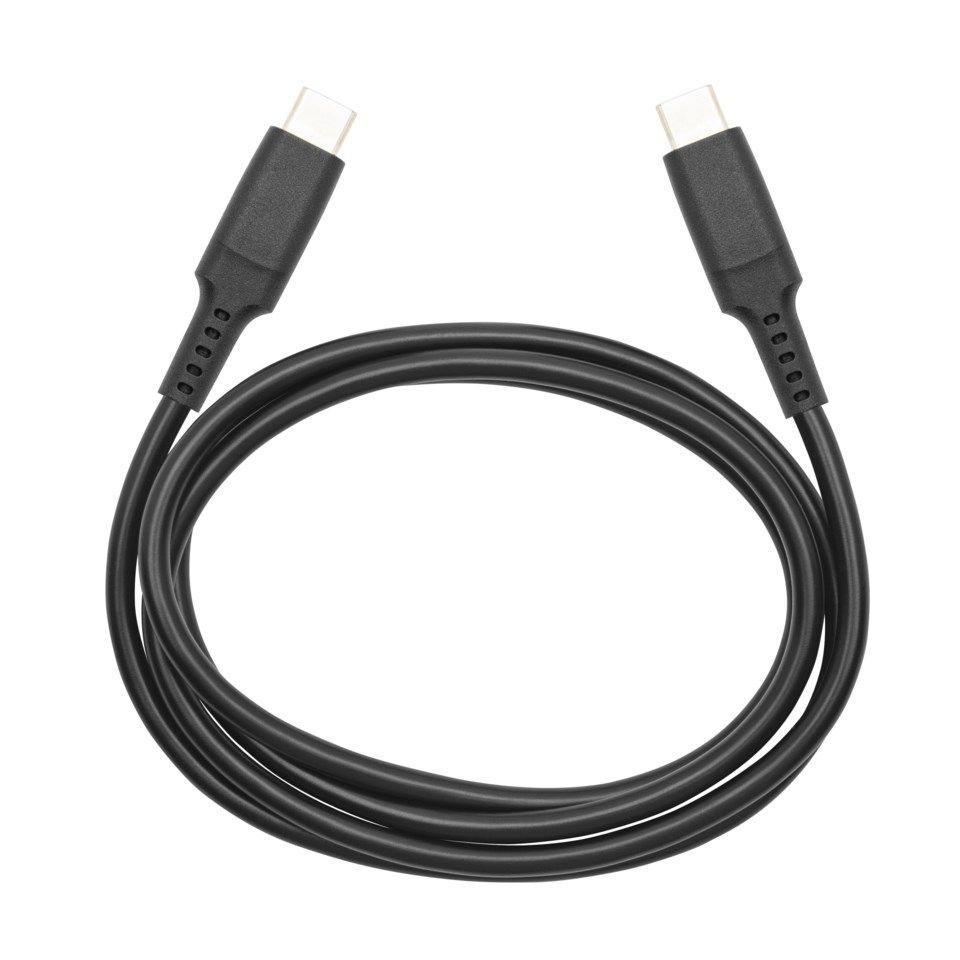 Linocell USB-C-laddare med USB-C-kabel 3 A Svart