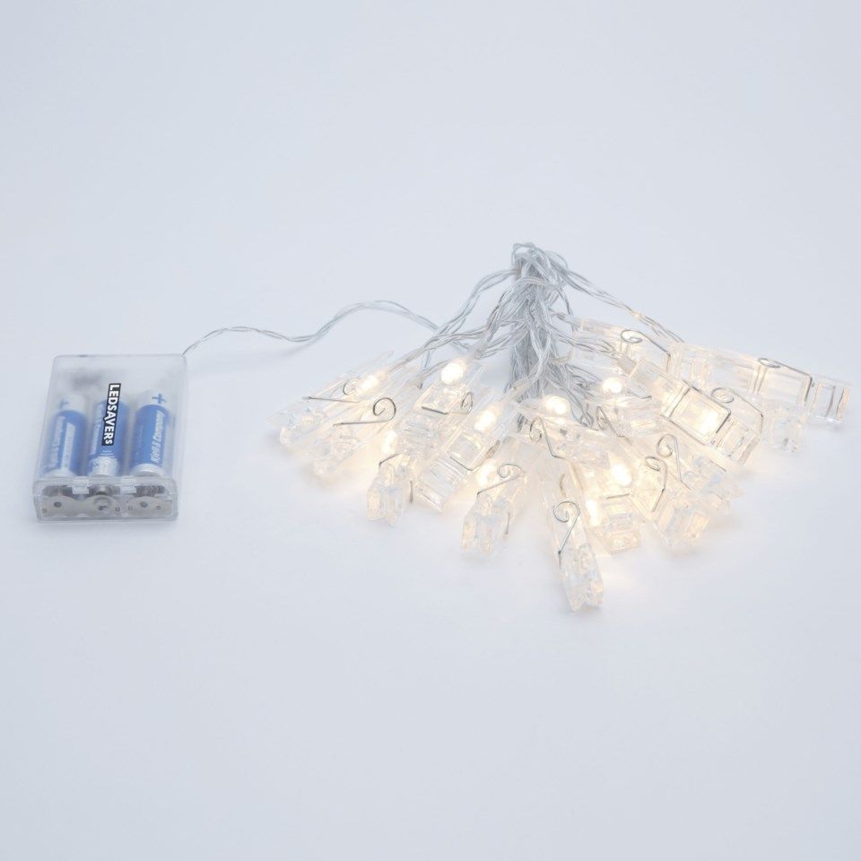 Ledsavers Lyslenke 16 LED med klemmer
