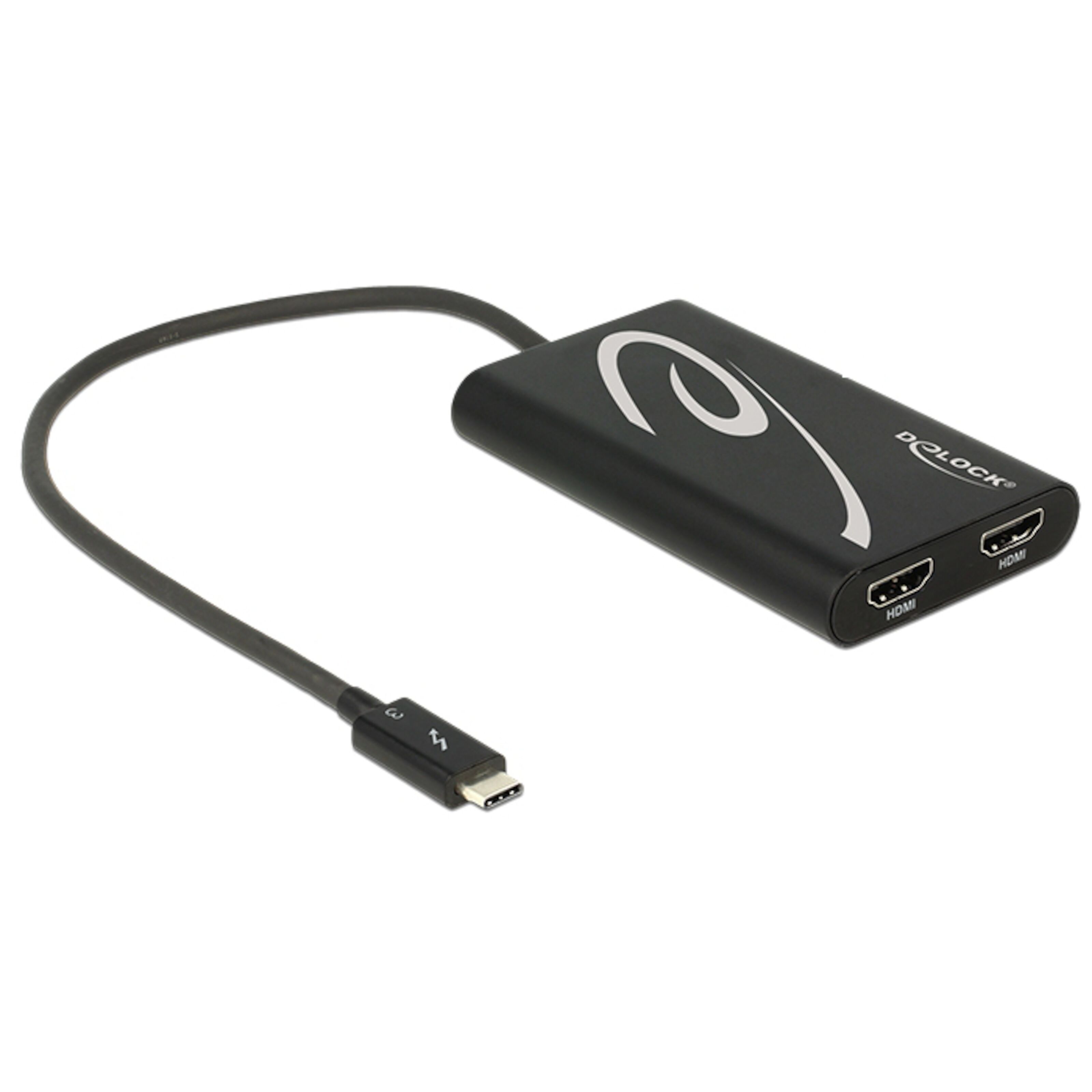 Adapter Thunderbolt 3 till dubbla HDMI Thunderbolt