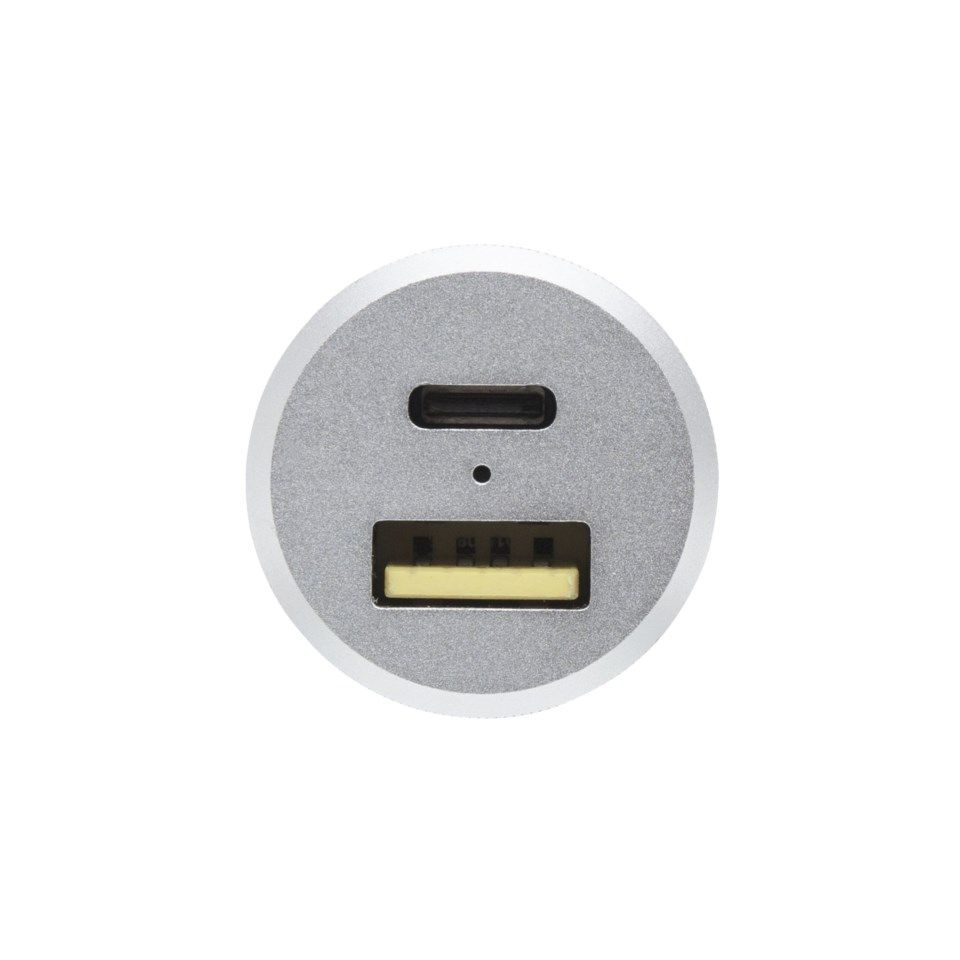 Linocell Premium USB-billaddare med USB-C- och A-port