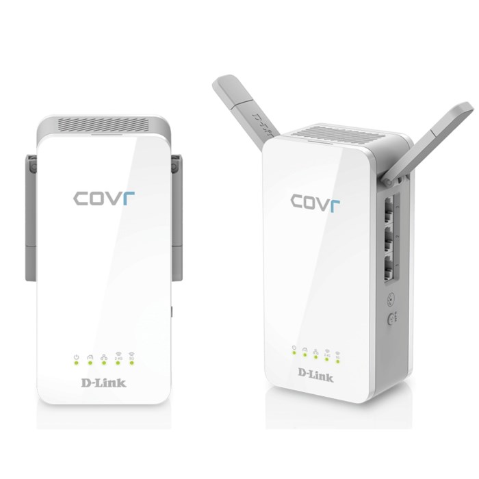 D-link Covr P2502 Trådlöst homeplug-paket med mesh AC1200