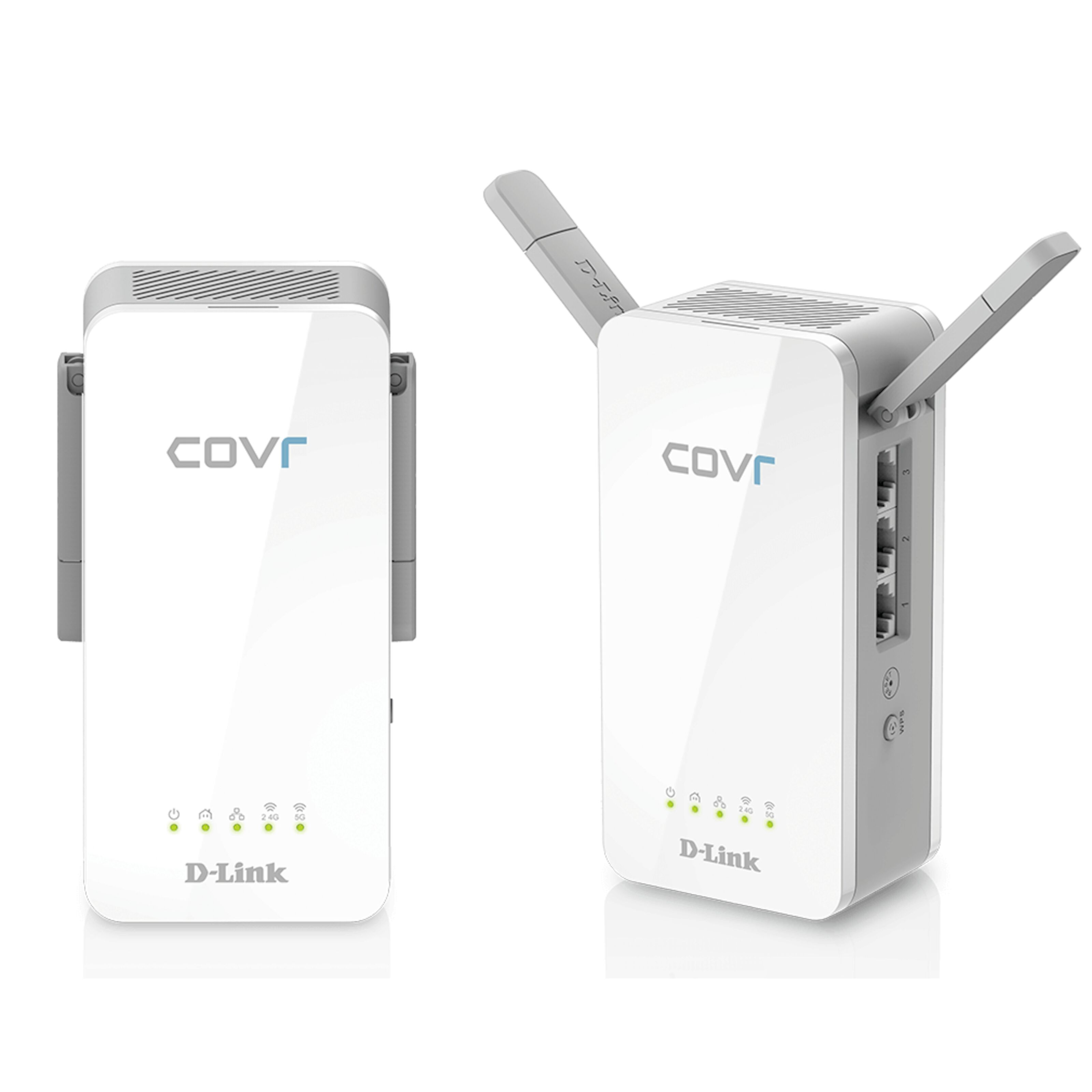 D-Link Covr P2502 Trådlöst homeplug-paket med mesh AC1200