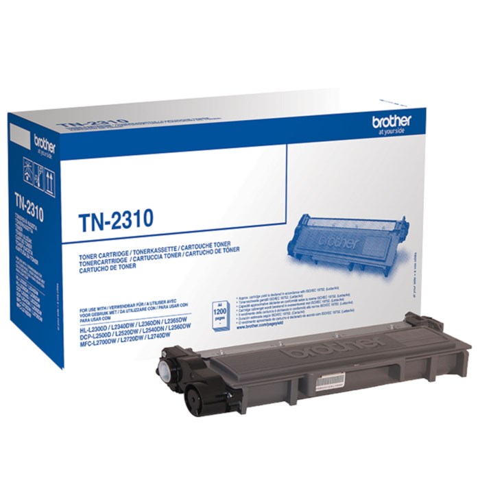 Brother Toner TN-2310 Svart