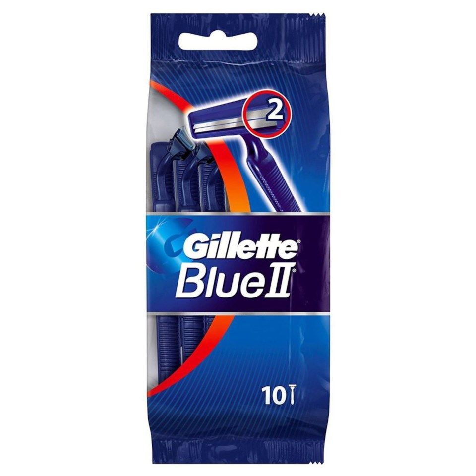 Gillette Blue II Engangshøvel 10-pk.