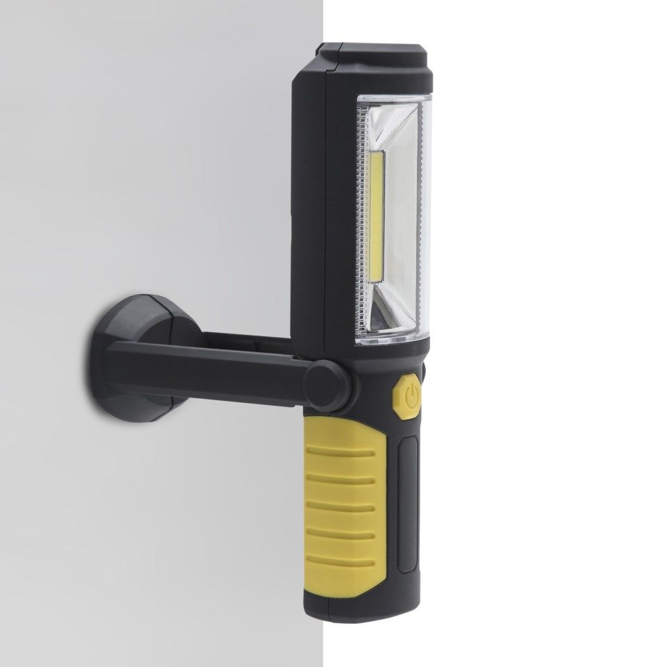 Ledsavers LED-håndlampe med magnetfeste 350 lm