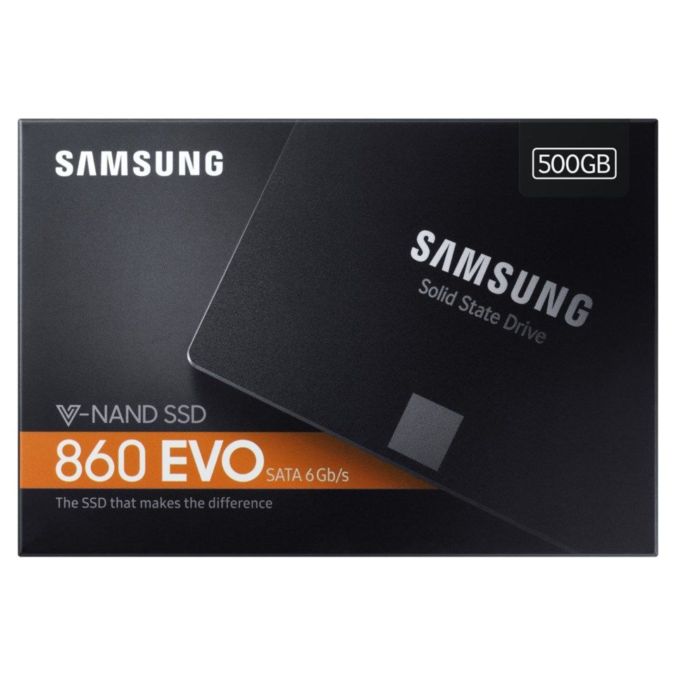 Samsung 860 EVO SSD-disk 500 GB