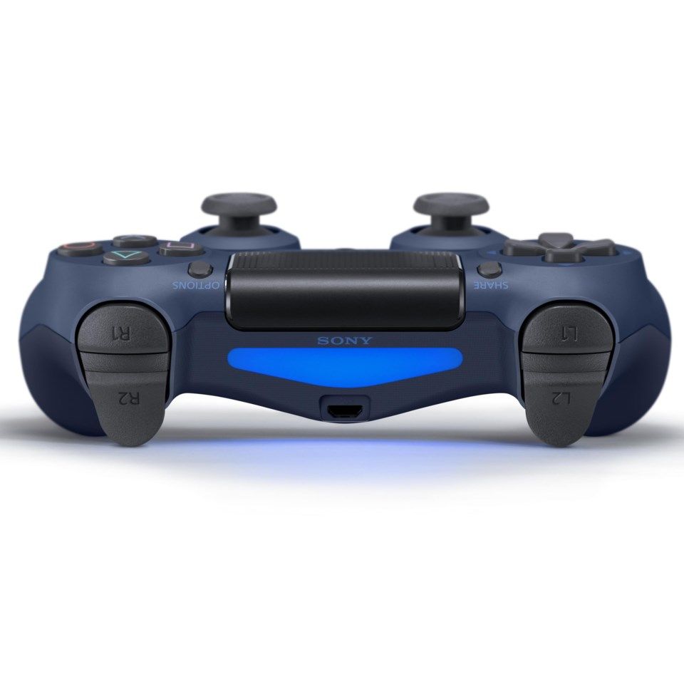 Sony Dual shock 4 v2 Trådlös handkontroll Midnight Blue