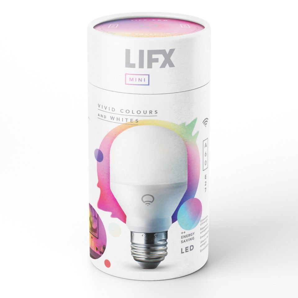 Lifx Mini Smart LED-pære RGB E27 800 lm 1-pk.
