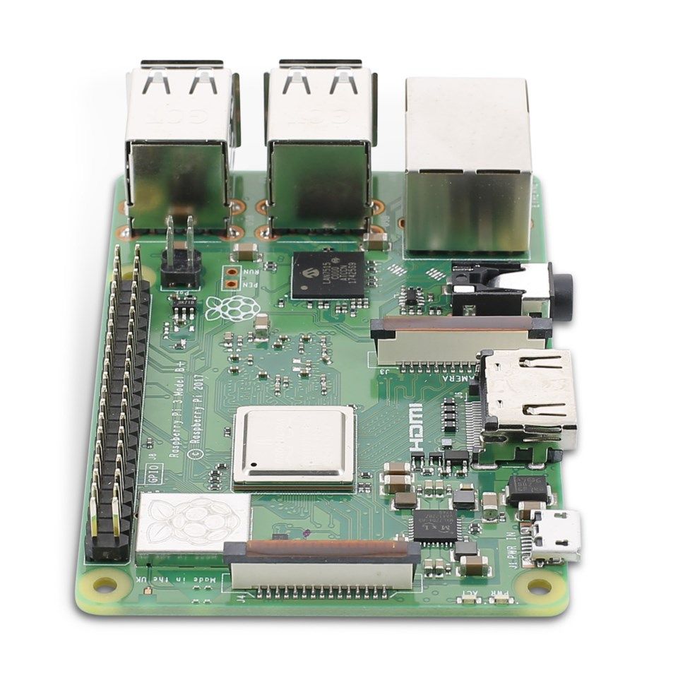 Raspberry Pi 3 Model B+ Enkortsdator