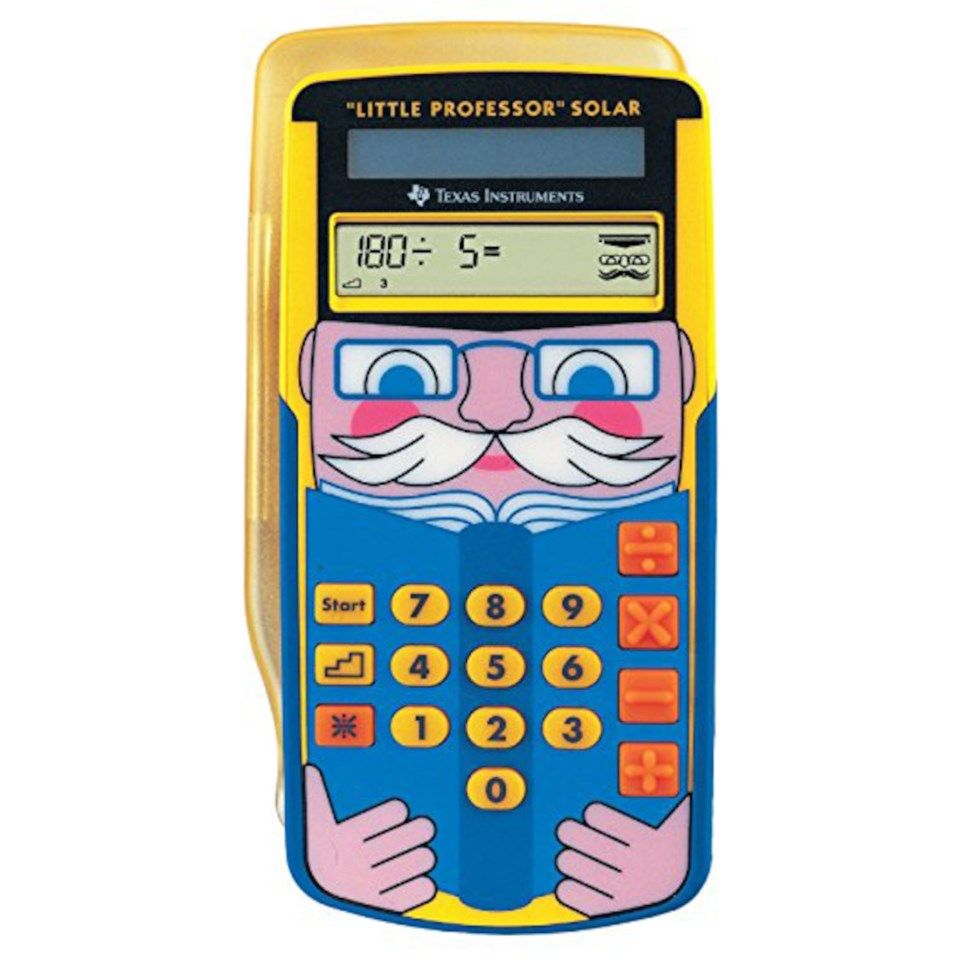 Texas Instruments Den lille professoren - Kalkulator