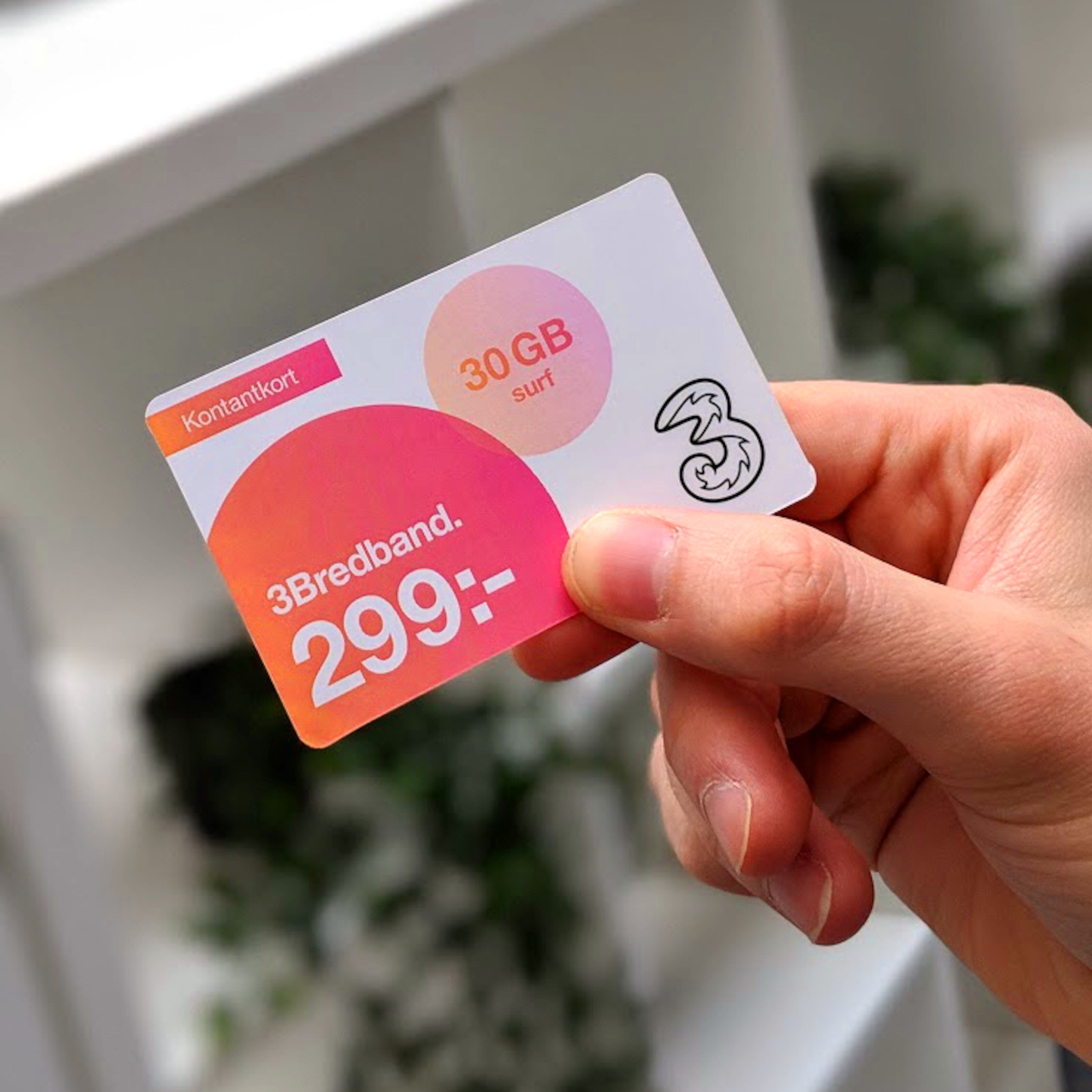 Fylla Pa 3 Mobilt Bredband Med Vardebevis