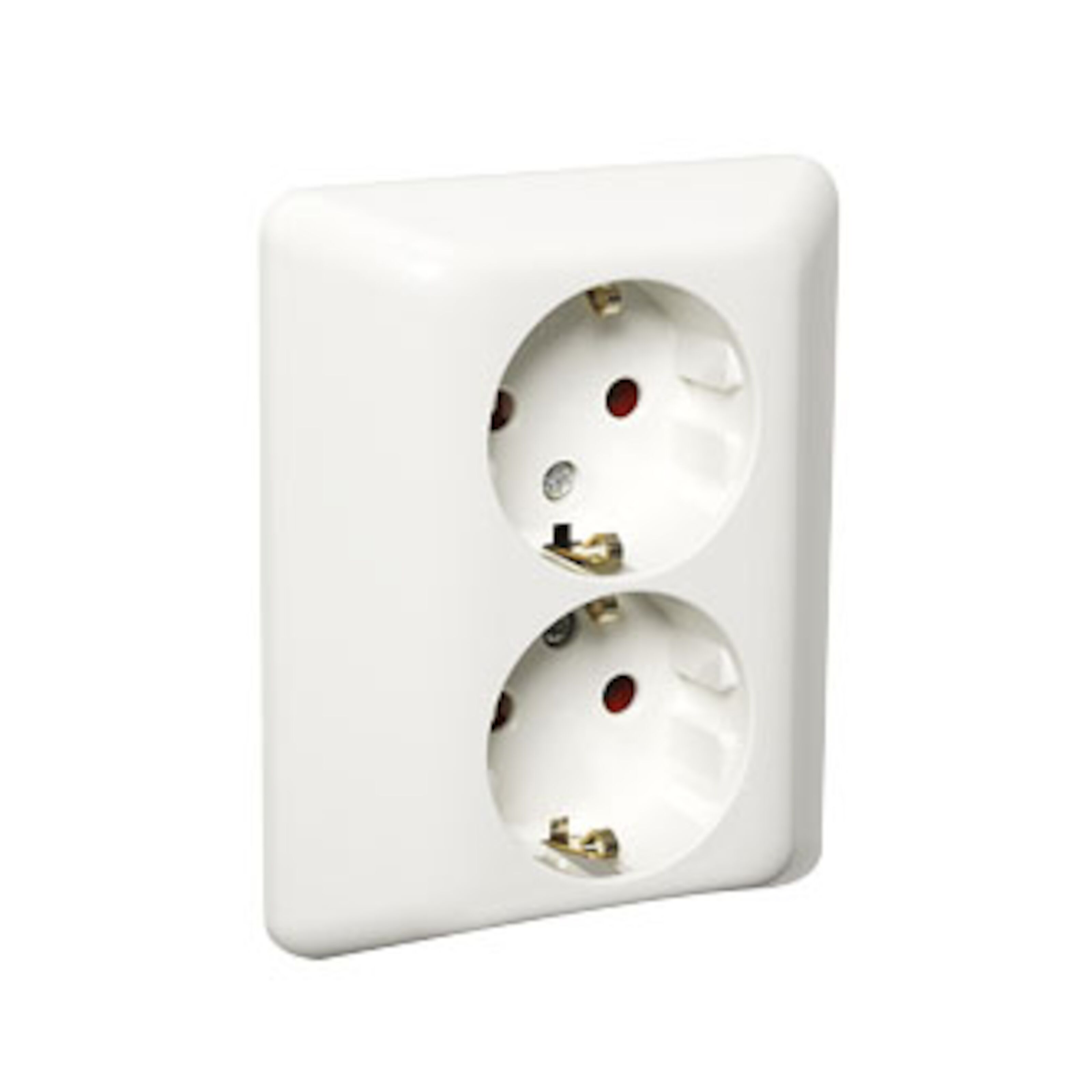 Elko RS Jordet stikkontakt 2-veis innfelt