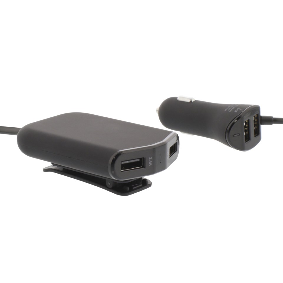 USB billaddare med 4 portar 9,6 A USB billaddare med 4 portar 9,6 A