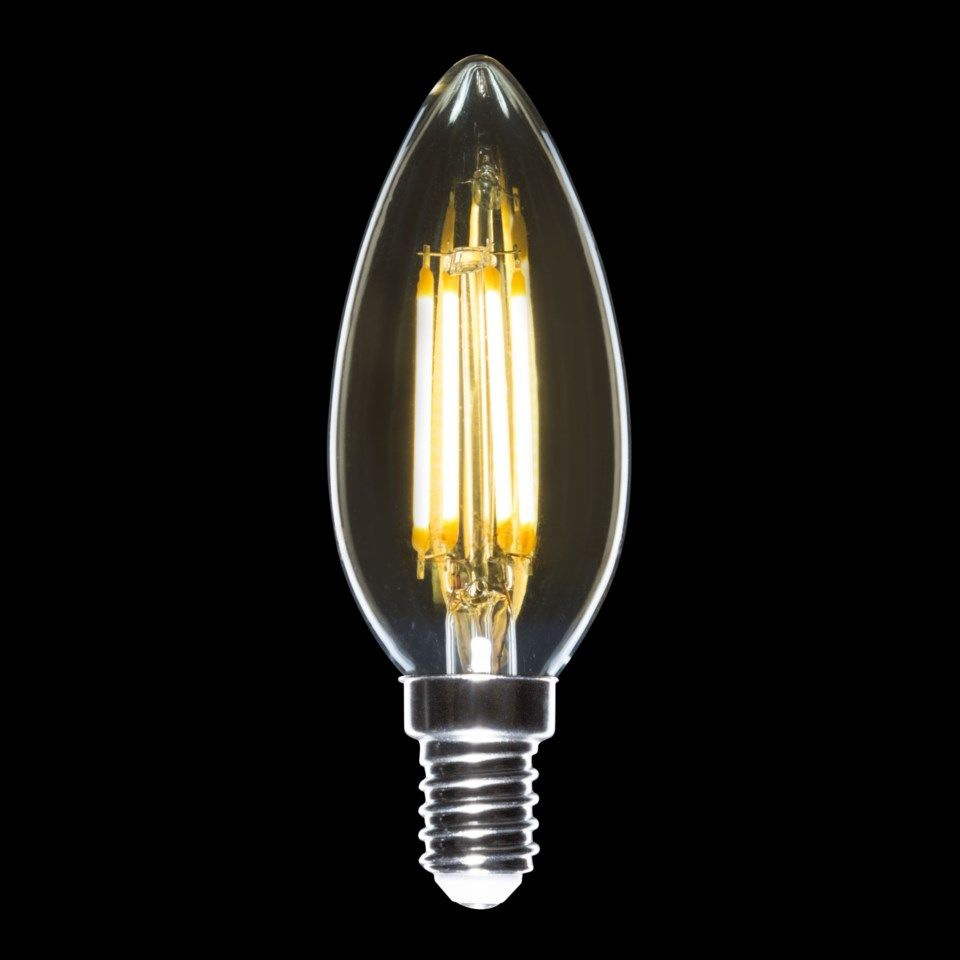 Ledsavers LED-filamentpære Mignon E14 280 lm