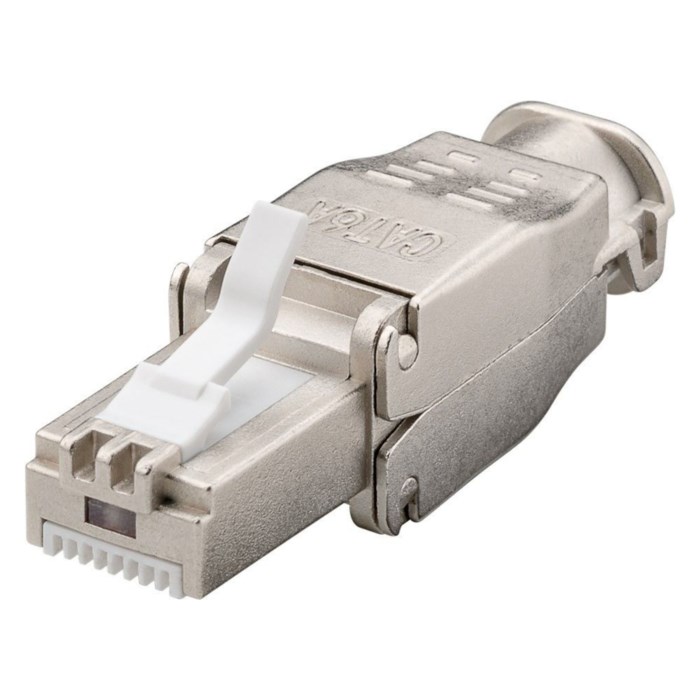 Verktygsfri RJ45-kontakt Cat. 6a FTP