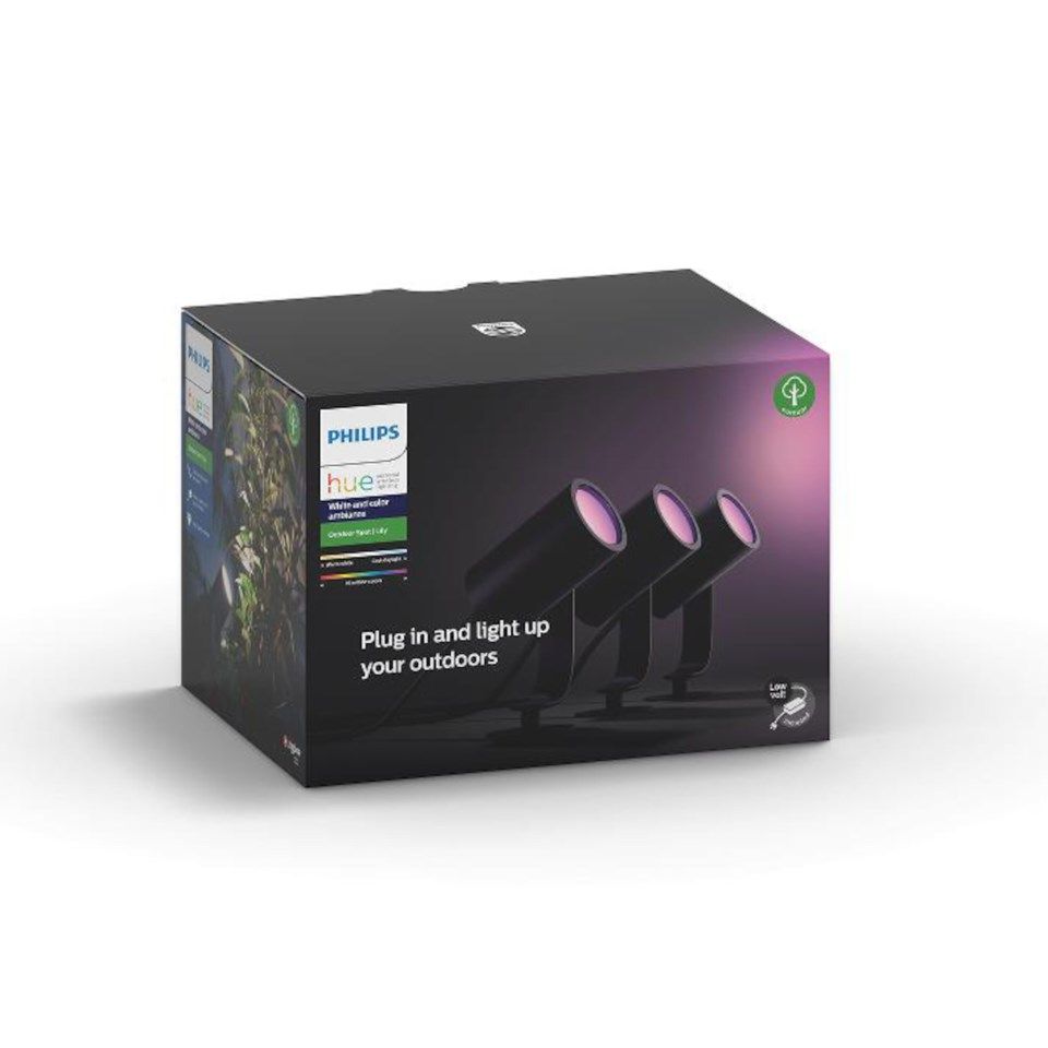 Philips Hue Lily Startpaket 640 lm 3-pack