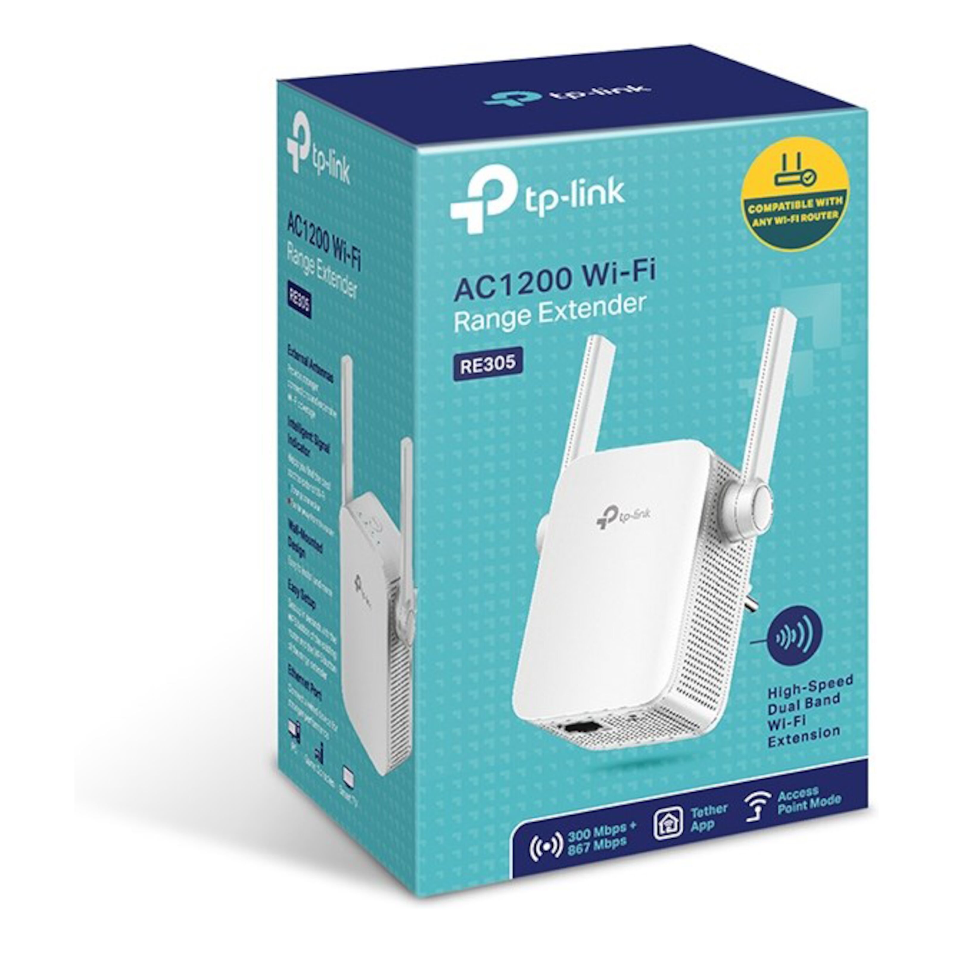 TPlink RE305 Wifirepeater AC1200 Accesspunkter